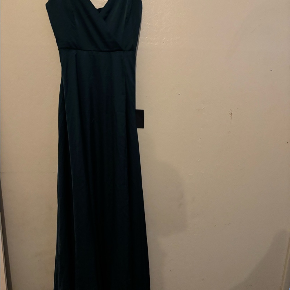 Lulu's Deep Green Maxi Dress